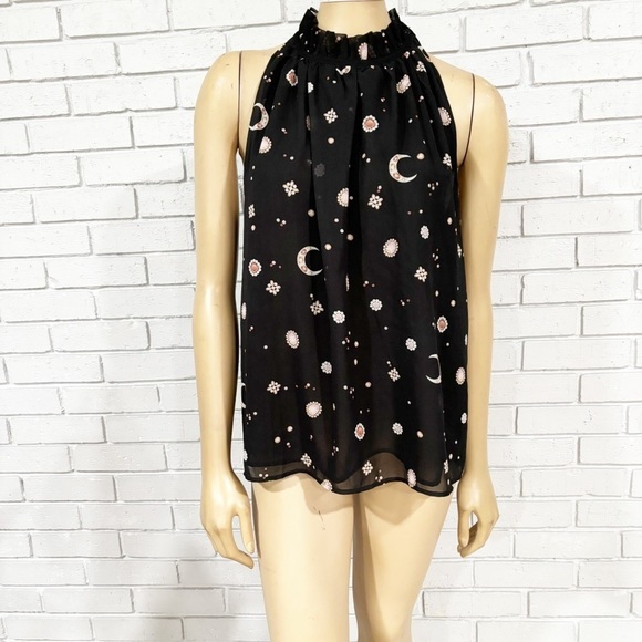 Ann Taylor Women’s Garland High Neck Top - Picture 1 of 10